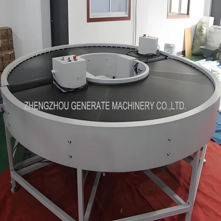 Transportador de correa curva de grado no alimentario