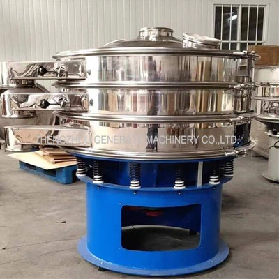 ¿Cuál es el papel del excitador de vibraciones en una pantalla vibrante rotat...